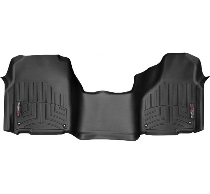 Коврики WeatherTech Black для Dodge Ram (mkIV)(regular cab & quad cab)(4 fixing hooks)(no 4x4 shifter)(with Armrest Console) 2012-2018, цена: 7 773 грн.