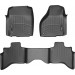 Коврики WeatherTech Black для Dodge Ram (mkIV)(quad cab)(4 fixing hooks)(with Full Lenght Console) 2012-2018, цена: 12 111 грн.