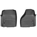Коврики WeatherTech Black для Dodge Ram (mkIV)(regular cab)(4 fixing hooks)(with Full Lenght Console) 2012-2018, цена: 6 692 грн.