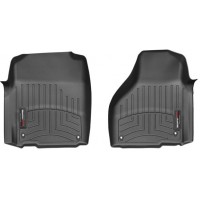 Коврик Weathertech Black для Dodge Ram (regular cab)(mkIV)(4 fixing hooks)(with Full Lenght Console) 2012-2018