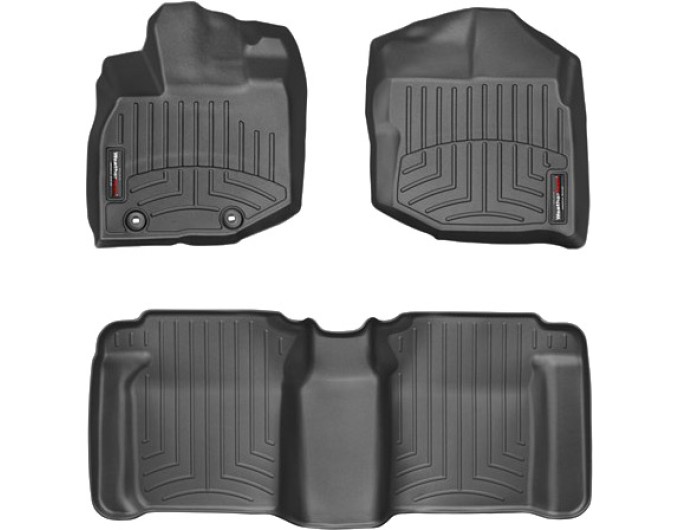 Коврики Weathertech Black для Honda Jazz/Fit (US)(mkII)(2 fixings) 2009-2013, ціна: 11 488 грн.