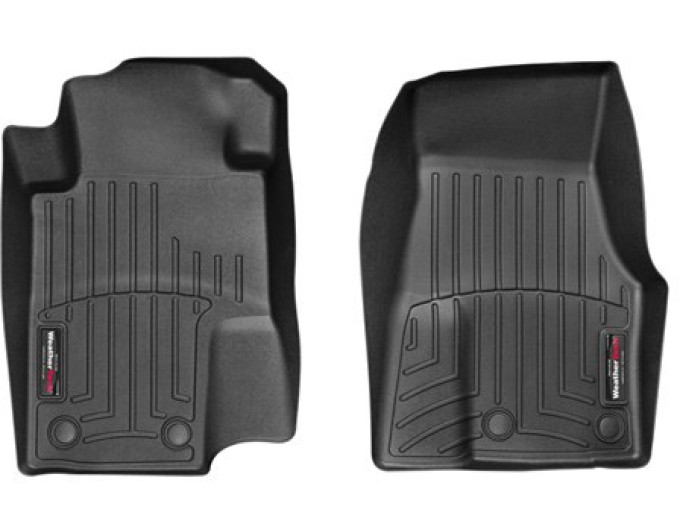 Коврики WeatherTech Black для Ford Mustang (mkV)(4 fixing posts)(1 row) 2012-2014, цена: 6 692 грн.
