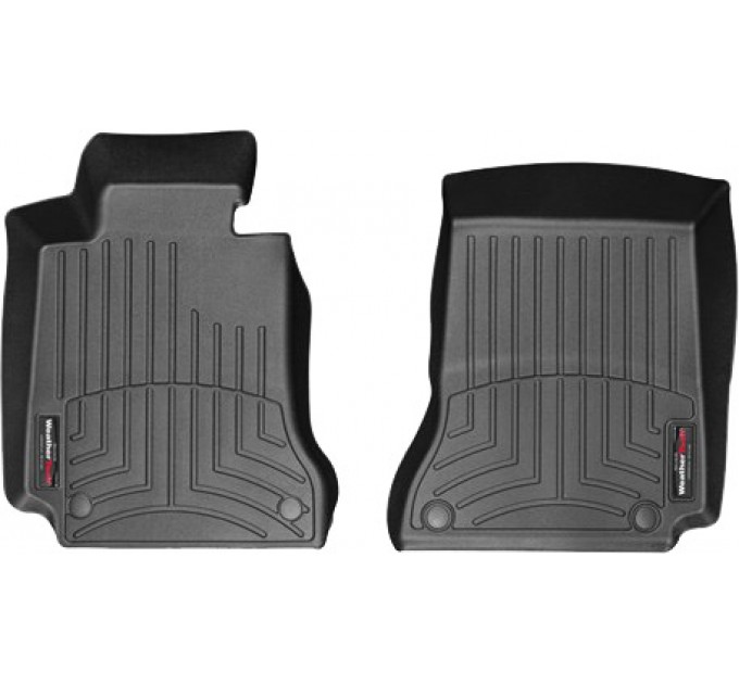 Коврики Weathertech Black для Mercedes-Benz C-Class (W204/S204/C204) / E-Class (coupe & cabrio)(C207/A207)(4 fixing posts)(1 row) 2012-2014, ціна: 6 144 грн.