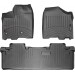 Коврики WeatherTech Black для Toyota Sienna (mkIII)(1-2 row)(8 seats) 2013-2020, цена: 10 641 грн.