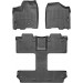 Коврики Weathertech Black для Toyota Sienna (mkIII)(1-2-3 row)(7 seats) 2013-2020, ціна: 12 487 грн.