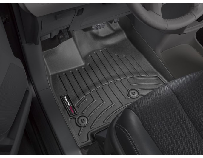 Коврики WeatherTech Black для Toyota Sienna (mkIII)(1-2-3 row)(7 seats) 2013-2020, цена: 13 472 грн.