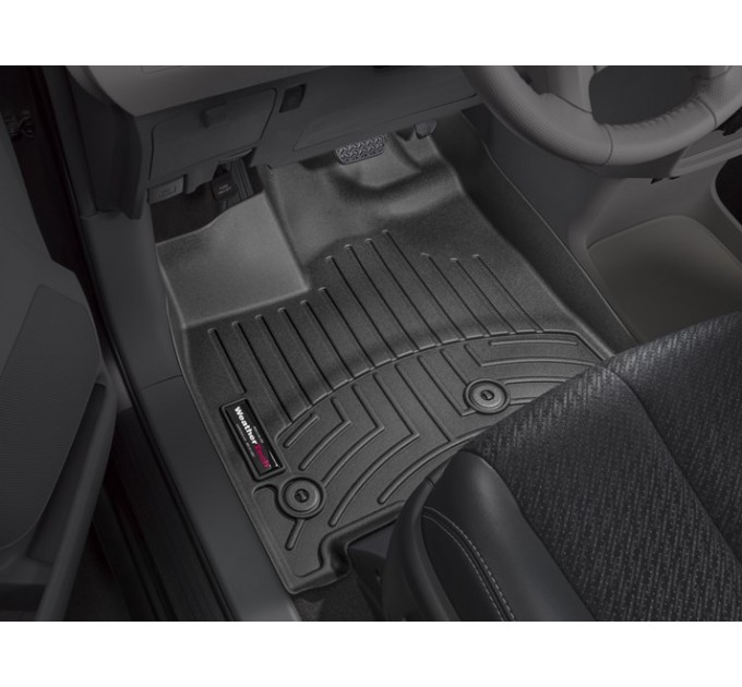 Коврики WeatherTech Black для Toyota Sienna (mkIII)(1-2-3 row)(7 seats) 2013-2020, цена: 12 487 грн.