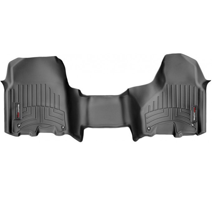 Коврики Weathertech Black для Dodge Ram (crew cab)(mkIV)(4 fixing hooks)(no 4x4 shifter)(with Armrest Console)(1 row) 2012-2018, ціна: 7 773 грн.