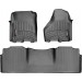 Коврики WeatherTech Black для Dodge Ram (mkIV)(mega cab)(4 fixing hooks)(with Full Lenght Console) 2012-2018, цена: 10 849 грн.