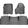 Коврики WeatherTech Black для Dodge Ram (mkIV)(mega cab)(4 fixing hooks)(with Full Lenght Console) 2012-2018, цена: 10 849 грн.