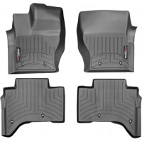 Коврики Weathertech Black для Land Rover Range Rover (mkIV)(with console on 2 row) 2013-2017