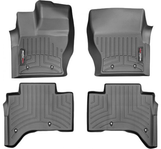 Коврики WeatherTech Black для Land Rover Range Rover (mkIV)(with console on 2 row) 2013-2017, цена: 10 641 грн.