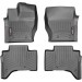 Коврики Weathertech Black для Land Rover Range Rover (mkIV)(with console on 2 row) 2013-2017, ціна: 10 641 грн.