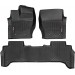 Коврики WeatherTech Black для Land Rover Range Rover (mkIV)(no console on 2 row) 2013-2017, цена: 10 849 грн.