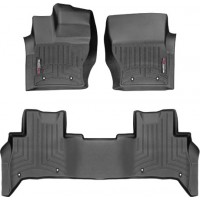 Коврики Weathertech Black для Land Rover Discovery (mkV)(1-2 row) 2017→