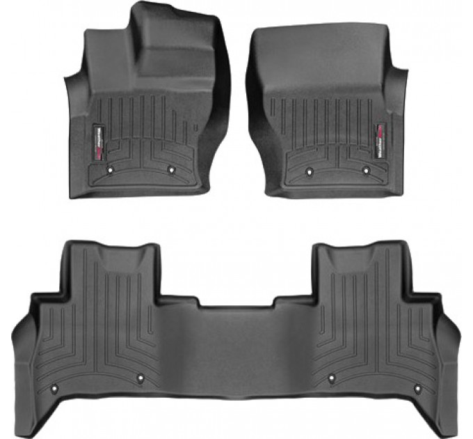 Коврики Weathertech Black для Land Rover Discovery (mkV)(1-2 row) 2017→, ціна: 10 849 грн.