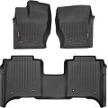 Коврики WeatherTech Black для Land Rover Range Rover (mkIV)(long)(no console on 2 row) 2014-2017, цена: 11 709 грн.