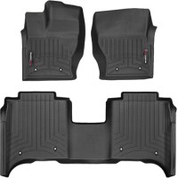Коврики WeatherTech Black для Land Rover Range Rover (mkIV)(long)(no console on 2 row) 2014-2017