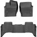 Коврики Weathertech Black для Land Rover Range Rover (mkIV)(no console on 2 row) 2018→, ціна: 10 849 грн.