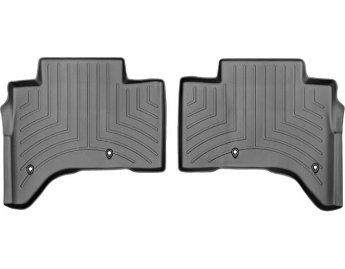 Коврики WeatherTech Black для Land Rover Range Rover (mkIV)(with console on 2 row)(2 row) 2013-2017, цена: 4 911 грн.