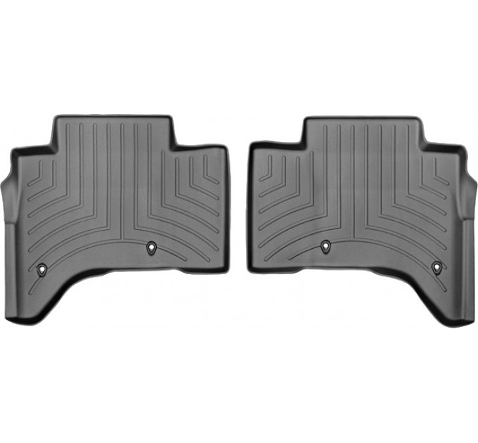 Коврики WeatherTech Black для Land Rover Range Rover (mkIV)(with console on 2 row)(2 row) 2013-2017, цена: 4 498 грн.