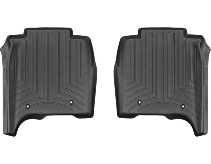 Коврики WeatherTech Black для Land Rover Range Rover (mkIV)(long)(with console on 2 row)(2 row) 2014-2017, цена: 4 911 грн.
