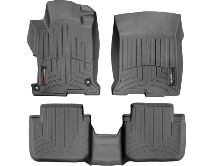 Коврики Weathertech Black для Honda Accord (mkIX)(sedan) 2012-2017, ціна: 11 488 грн.