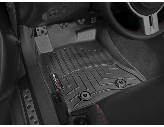 Коврики WeatherTech Black для Toyota GT86; Subaru BRZ; Scion FR-S (mkI) 2012-2020, цена: 10 602 грн.