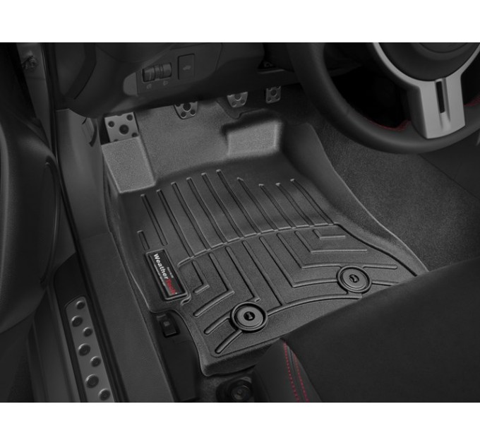 Коврики Weathertech Black для Toyota GT86; Subaru BRZ; Scion FR-S (mkI) 2012→, ціна: 9 826 грн.