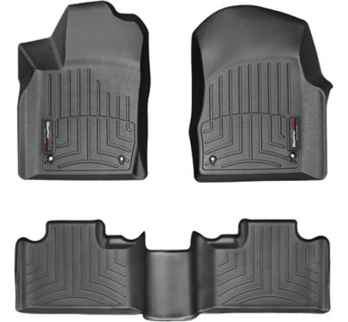 Коврики Weathertech Black для Jeep Grand Cherokee (US)(WK2); Dodge Durango (mkIII)(1-2 row)(2 row bench) 2013-02.2015, ціна: 10 849 грн.