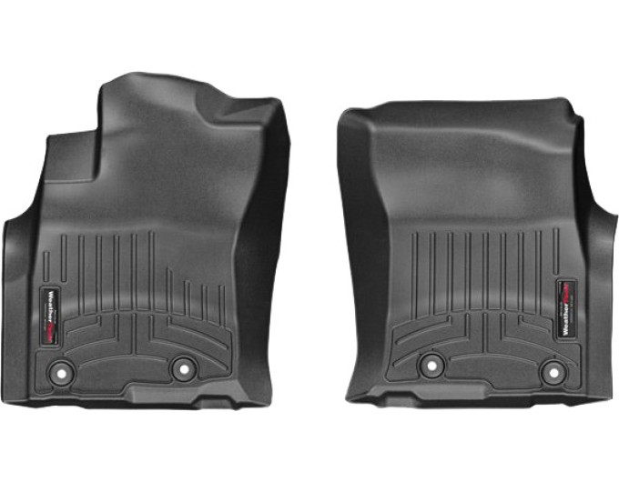 Коврики WeatherTech Black для Lexus GX (mkII); Toyota 4Runner (mkV) / Land Cruiser Prado (J150)(4 fixings)(1 row) 2013→, цена: 6 692 грн.