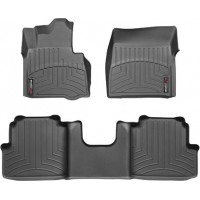 Коврики WeatherTech Black для Mercedes-Benz G-Class (W463)(with cup folders on floor of 2 row) 2012-2018