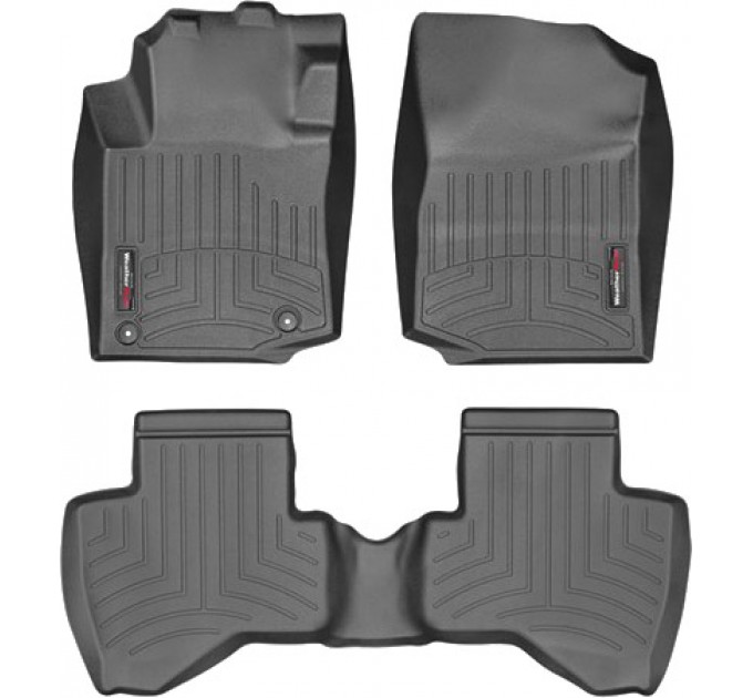 Коврики WeatherTech Black для Citroen C1 (mkI); Peugeot 107 (mkI); Toyota Aygo (mkI) 2005-2014, цена: 10 641 грн.