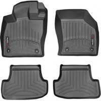 Коврики Weathertech Black для Audi A3/S3 (3door hatch & cabrio); Seat Leon SC (3 door hatch)(mkIII) 2012-2020