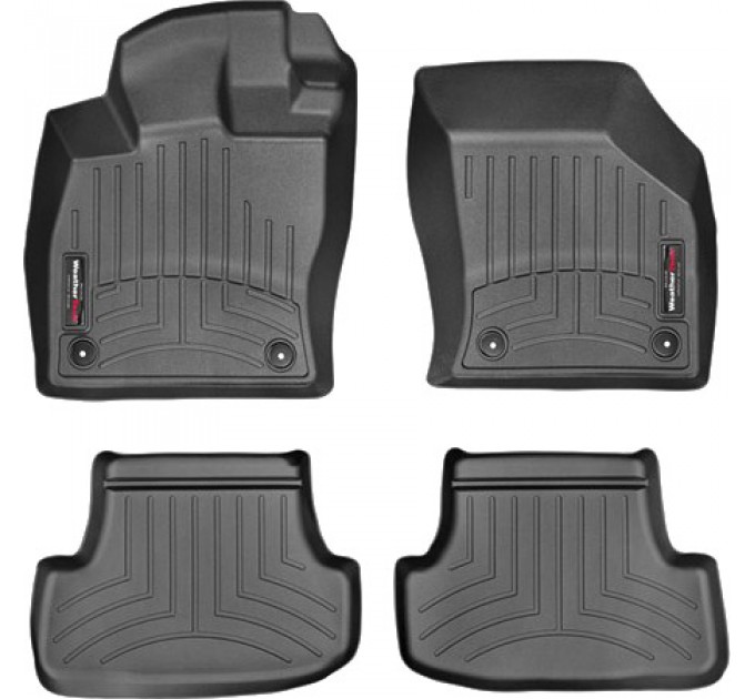 Коврики WeatherTech Black для Audi A3/S3 (mkIII)(3 door hatch & cabrio); Seat Leon SC (mkIII)(3 door hatch) 2012-2020, цена: 9 826 грн.