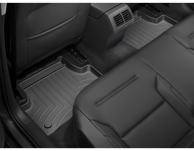 Коврики WeatherTech Black для Audi A3/S3/RS3 (mkIII-mkIV)(5 дв. хетчбэк и седан) 2012→; Volkswagen Golf (mkVII); Seat Leon (mkIII)(5 дв.)(2 ряд) 2012-2020, цена: 4 017 грн.