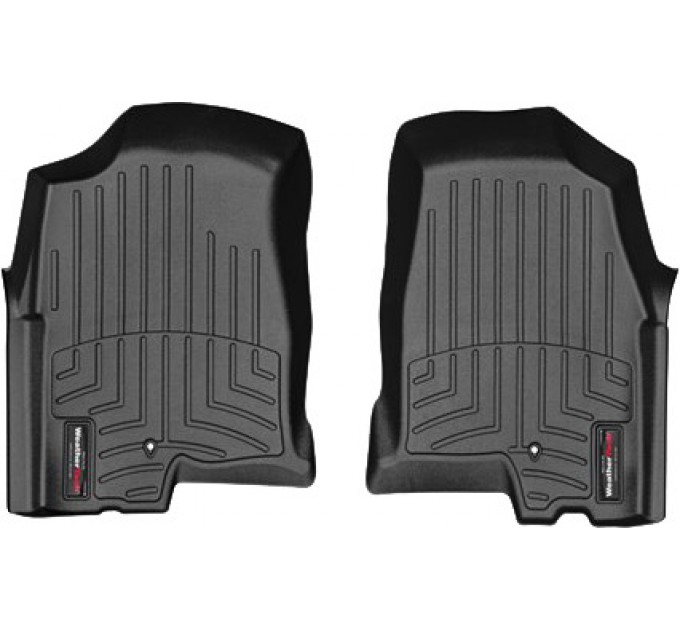 Коврики Weathertech Black для Chevrolet Colorado; GMC Canoyn (double cab)(mkI)(1 row) 2003-2012 automatic, ціна: 6 144 грн.