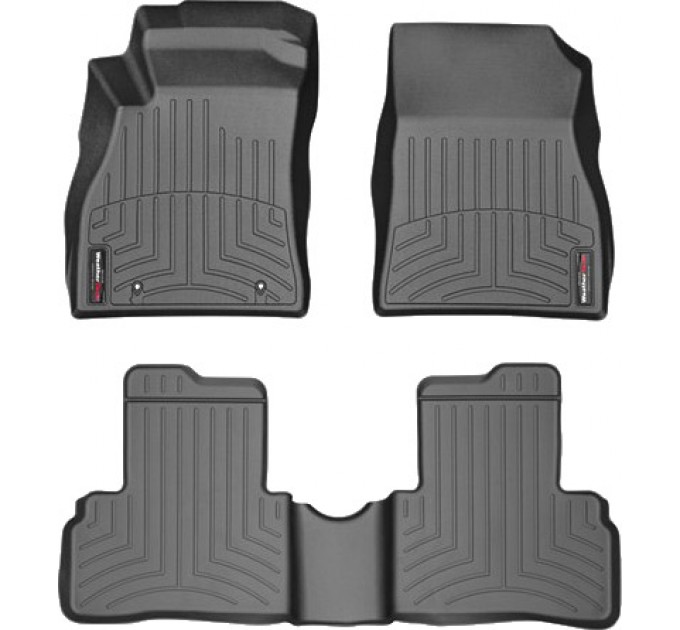 Коврики WeatherTech Black для Nissan Juke (mkI) 2011→, цена: 10 641 грн.