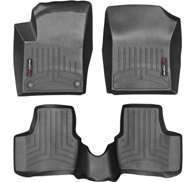 Коврики Weathertech Black для Skoda Citigo; Seat Mii (mkI) 2011→, ціна: 10 641 грн.