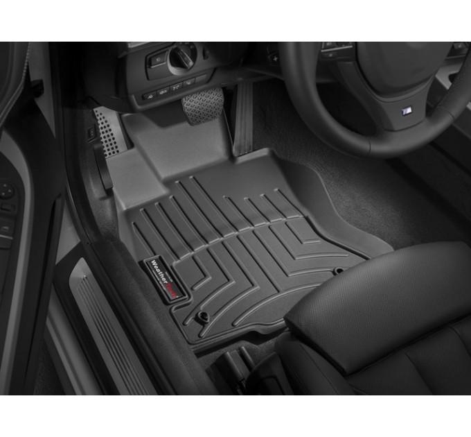 Коврики Weathertech Black для BMW 6-series (coupe, gran coupe & cabrio)(F06/F12/F13)(AWD)(1 row) 2011-2018, ціна: 6 144 грн.