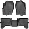 Коврики WeatherTech Black для Nissan Pathfinder (mkIII)(1-2 row)(3 fixing) 2010-2012 (EU), цена: 10 641 грн.