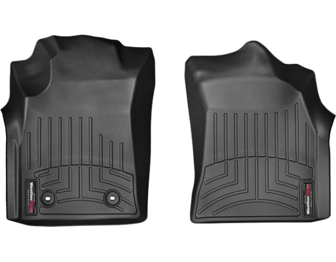 Коврики WeatherTech Black для Toyota Fortuner (mkI)(2 twist fixings)(1 row) 2012-2015 manual, цена: 6 692 грн.