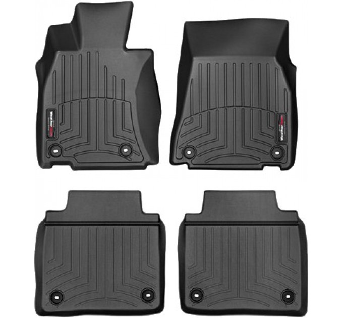 Коврики Weathertech Black для Lexus LS (long)(mkIV)(AWD) 2013-2017, ціна: 10 849 грн.