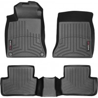 Коврики Weathertech Black для Mercedes-Benz B-Class (W246)(gasoline or diesel) 2011-2018