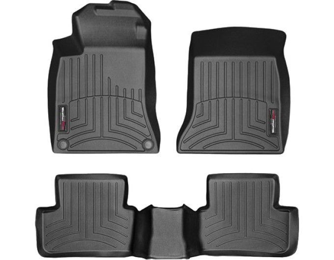 Коврики WeatherTech Black для Mercedes-Benz B-Class (W246)(gasoline or diesel) 2011-2018, цена: 11 488 грн.