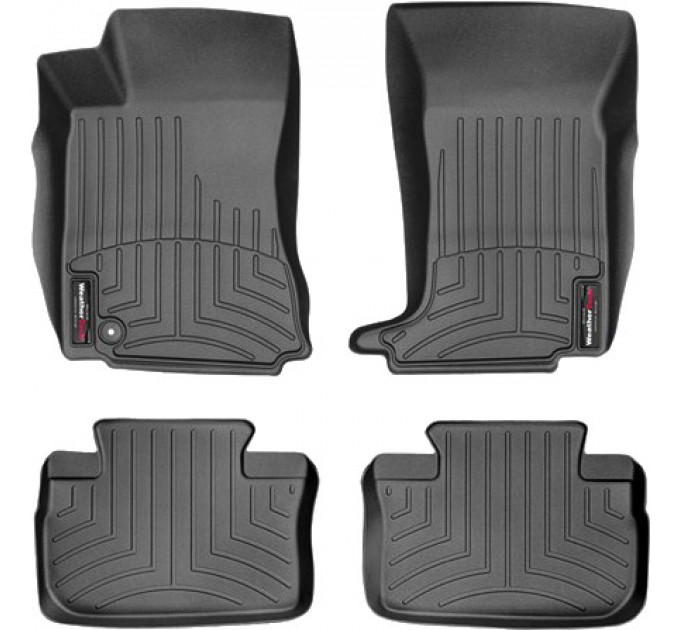 Коврики Weathertech Black для Cadillac CTS / CTS-V (sedan)(mkII)(AWD)(1 small fixing) 2008-2009 automatic, ціна: 9 826 грн.