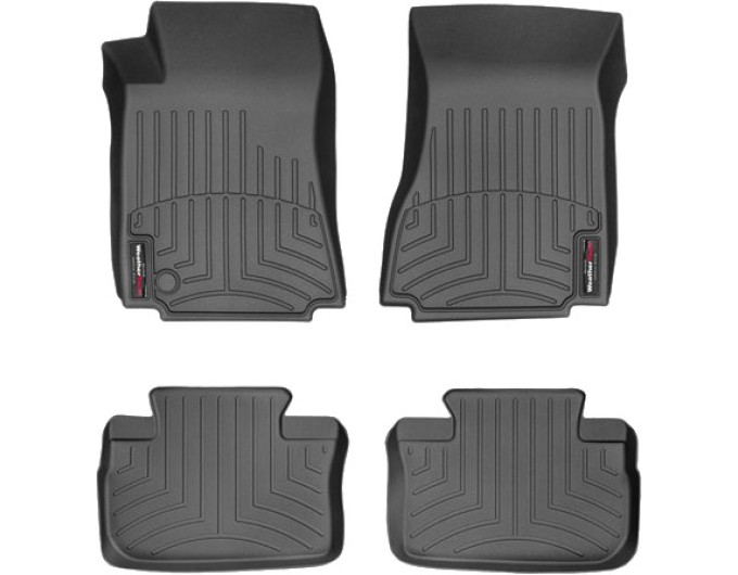 Коврики WeatherTech Black для Cadillac CTS (mkII)(sedan & wagon)(RWD)(1 big fixing) 2008-2014 automatic, цена: 10 602 грн.