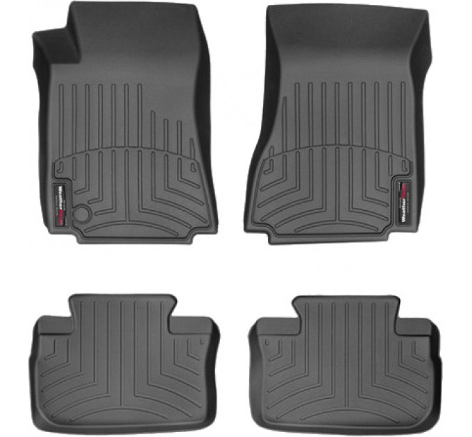 Коврики WeatherTech Black для Cadillac CTS (mkII)(sedan & wagon)(RWD)(1 big fixing) 2008-2014 automatic, цена: 9 826 грн.