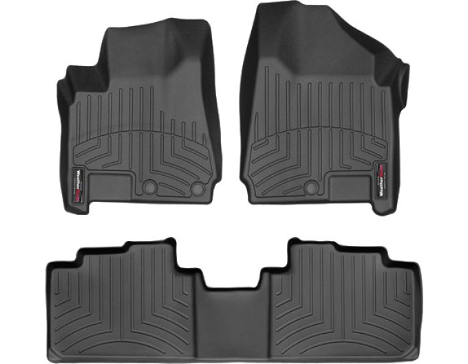 Коврики WeatherTech Black для Cadillac SRX (mkII)(3 big fixings) 2012-2016, цена: 11 709 грн.