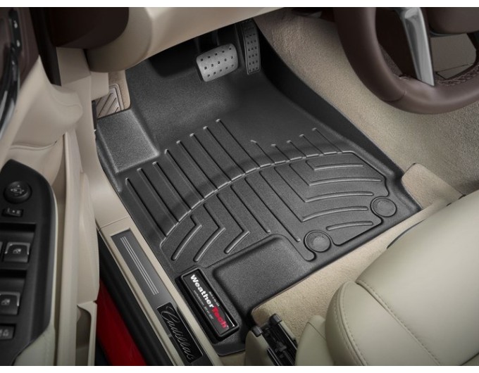 Коврики WeatherTech Black для Cadillac SRX (mkII)(3 big fixings) 2012-2016, цена: 11 709 грн.